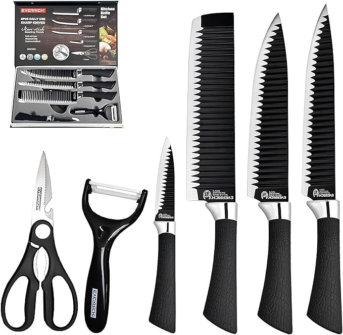 Kit completo de facas profissionais